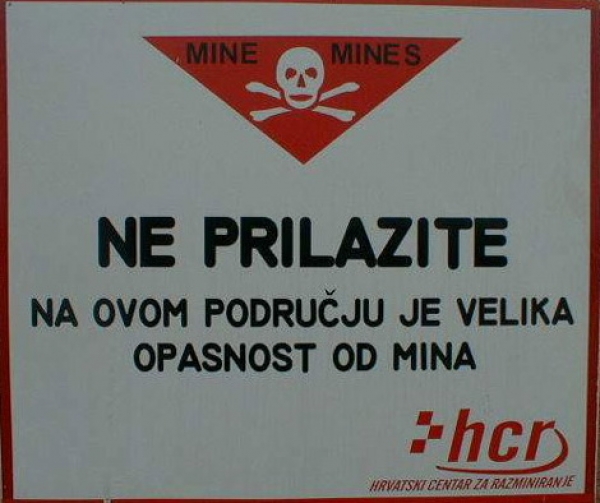 Osijek:  Predavanje o minskoj opasnosti